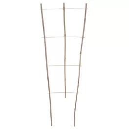   Növénytámasz, Strend Pro Garden BEK18, bambusz, 46 x 40 cm, rácsos, natúr, kúszónövényekhez, beltéri és kültéri használatra, 10 db-os csomag