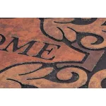 MagicHome RBM 116 lábtörlő - Welcome, 120 x 58 cm, barna