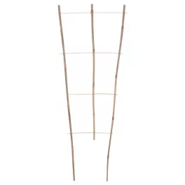   Növénytámasz, Strend Pro Garden BEK20, bambusz, 120 x 44 cm, rácsos, natúr, kúszónövényekhez, beltéri és kültéri használatra, 10 db-os csomag