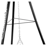 Strend Pro Grill Bavarian állítható magasságú faszenes grill - 320-660/1500 mm