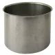 Füstcső csatlakozó, rozsdamentes acél, 132 mm, füstcsőhöz