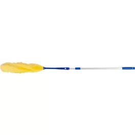   Portörlő, Neco 60-0169-11, teleszkópos, 126 cm, szürke, állítható nyéllel