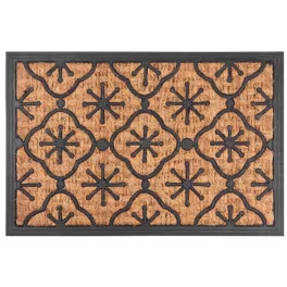   Lábtörlő MagicHome RBP 102, bejárati, Templom, 40x60 cm, gumi/panama