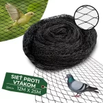 Madárháló, Strend Pro Garden A1206, 12 x 25 m, 25 x 25 mm szemméret, polietilén, madarak ellen, gyümölcsfákhoz és szőlőhöz