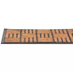 MagicHome RBB 123 Parquets 3 lábtörlő, 40 x 60 cm, barna