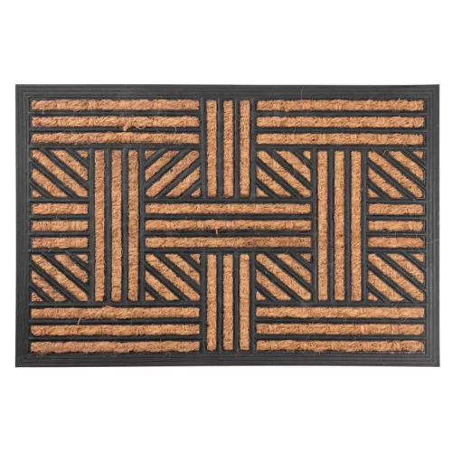 Lábtörlő MagicHome RBP 104, bejárati, Matt, 40x60 cm, gumi/panama