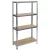 Strend Pro 4 polcos fém/MDF műhelypolc, 180 x 90 x 40 cm, teherbírás: 175 kg/polc