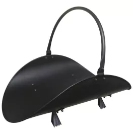   Fatároló, Strend Pro, Homefire LH001B, 48 cm, tűzifa tárolásához és szállításához, kályhához és kandallóhoz, robusztus kivitel