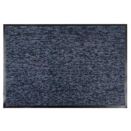   Lábtörlő MagicHome CPM 305, bejárati, 60x90 cm, fekete/kék