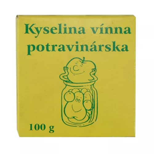 Borkősav, élelmiszeripari, 100 g