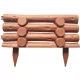 Szegély Strend Pro Garden GF067, 44x31 cm, műanyag, terrakotta
