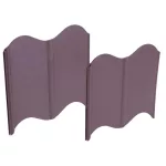 Szegély Strend Pro Garden LE799, barna, 120 mm, műanyag, 32 db, 5,1m
