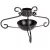 Állvány MagicHome Karácsonyi, karácsonyfához, fém, HT 10 390 mm, 70 mm