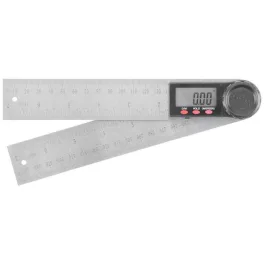   Vonalzó Strend Pro, digitális, szögmérő, 200 mm, rozsdamentes acél, INOX