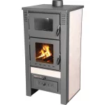 Strend Pro TAURUS kályha sütővel, bézs, 12 kW