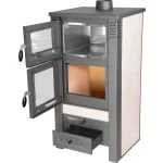 Strend Pro TAURUS kályha sütővel, bézs, 12 kW