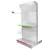 Rendszerező szerszámtartó rúd, Strend Pro, Racks H20, ezüst, 95 x 2 x 3 x 0,2 cm, nehéz szerszámokhoz, polcra vagy felső csapokra helyezhető