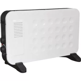   Strend Pro DL04B elektromos fűtőpanel, 750/1250/2000 W, 230 V, ventilátorral