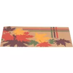 Lábtörlő MagicHome, ajtó elé, Autumn, műanyag/latex, 40x60 cm
