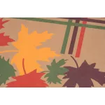 Lábtörlő MagicHome, ajtó elé, Autumn, műanyag/latex, 40x60 cm