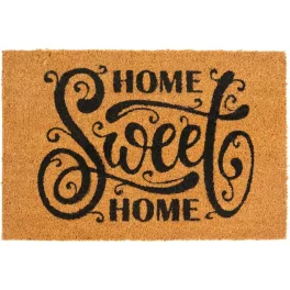   Lábtörlő MagicHome, ajtó elé, Home sweet home, kókusz/pvc, 40x60 cm