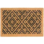 Lábtörlő MagicHome, bejárati ajtó elé, Tribal, kókusz/pvc, 40x60 cm