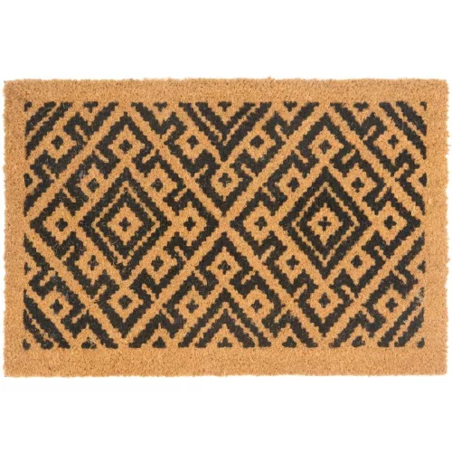 Lábtörlő MagicHome, bejárati ajtó elé, Tribal, kókusz/pvc, 40x60 cm