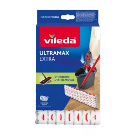   Felmosóhuzat, Vileda Ultramax, tartalék, mikroszálas, 2 az 1-ben, kétféle szál, hatékony szennyeződés-eltávolítás