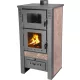 Strend Pro TAURUS kályha sütővel, Mocca, 12 kW