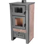 Strend Pro TAURUS kályha sütővel, Mocca, 12 kW