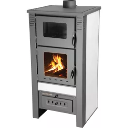 Strend Pro TAURUS kályha sütővel, fehér, 12 kW