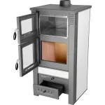 Strend Pro TAURUS kályha sütővel, fehér, 12 kW