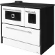 Strend Pro 701-G OMEGA Kuzine fatüzelésű sparhelt, fehér, 9,18 kW, 87 × 51 × 79 cm, bal oldali oldali füstcső kimenet, átmérő: 130 mm