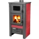 Strend Pro TAURUS kályha sütővel, piros, 12 kW