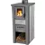 Strend Pro LAVA Ceramic kályha, szürke, 6,5 kW