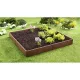 Virágágyás, Strend Pro Garden RB053, 57 x 13 cm, polipropilén, 8 részes, kiemelt