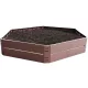 Magaságyás, Strend Pro Garden RB083, 132 x 25 cm, 250 l, polipropilén, 6 részes, kiemelt kivitel