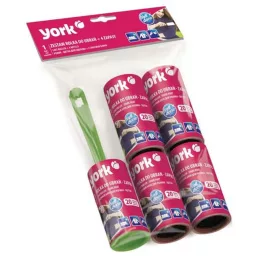   Henger York 068020, szösz- és szőreltávolító, eldobható, + 4 utántöltő