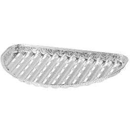 félkör alu sütőtálca - 33x19x2cm - 4db (2212288)