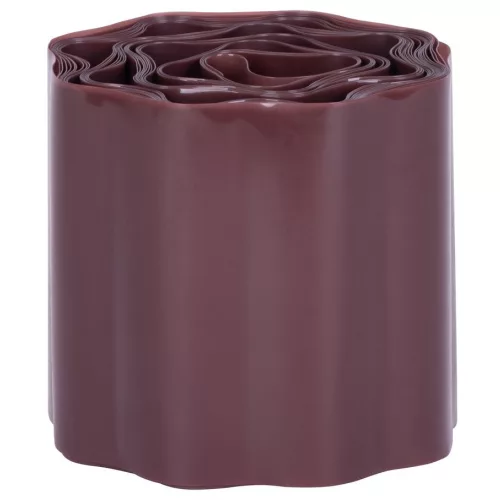 Szegély Strend Pro Garden, 120 mm, hossz 9 m, barna, gyepszegély, műanyag
