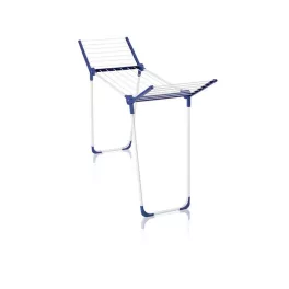   Leifheit 81720 Pegasus 120 Solid Compact ruhaszárító, fehér, 12 m szárítófelülettel, 43 cm széles kompakt kialakítással, fürdőkádba helyezhető, rozsdamentes, stabil és könnyen összecsukható kivitelben