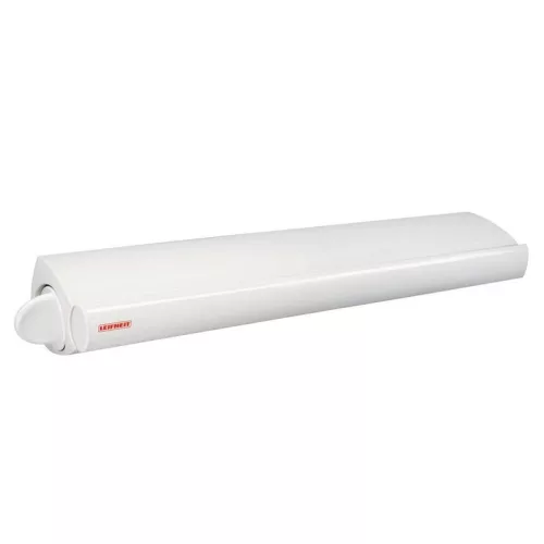 Leifheit 83040 Rollfix 210 Longline fali ruhaszárító, fehér, 21 m szárítófelülettel, akár 4,2 m falak közé felszerelhető kialakítással, automatikus zsinórfelcsévéléssel és reteszelő mechanizmussal