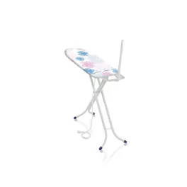   Leifheit 72580 Classic M Compact Plus vasalódeszka, fehér, 120 × 38 cm vasalófelülettel, 76–95 cm között állítható magassággal, stabil vasalótartóval, beépített kábeltartó antennával