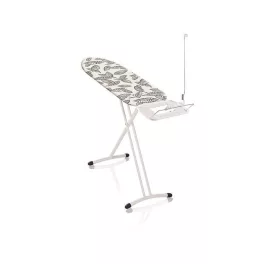   Leifheit 72567 Air Board Express L Solid vasalódeszka, fehér, 130 × 38 cm vasalófelülettel, perforált páraáteresztő pamuthuzattal gőzölős vasalókhoz, 76–98 cm között állítható