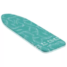   Vasalódeszka huzat, Leifheit 71606 ThermoReflect, türkiz, S/M, 125 x 40 cm-ig, titánbevonatú, hő- és gőzvisszaverő, 4 mm habszivacs párnázás