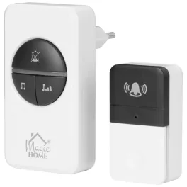   Csengő MagicHome Intelligent4, vezeték nélküli, ház, konnektorba 230V, IP44