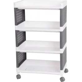   MagicHome Rolly 4 polcos műanyag tároló, 49 x 29 x 75,5 cm