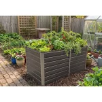 Magaságyás Strend Pro Garden, magasított, 80x160x77 cm, fém, EXTRA ERŐS