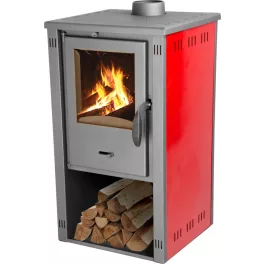 Strend Pro Thalia Pella S kályha, piros, 5,4 kW