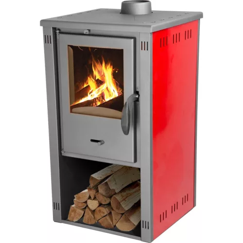 Strend Pro Thalia Pella S kályha, piros, 5,4 kW